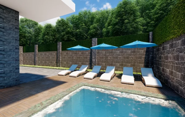 Hochwertiger Komplex mit Luxusapartments in Strandnähe in Alanya