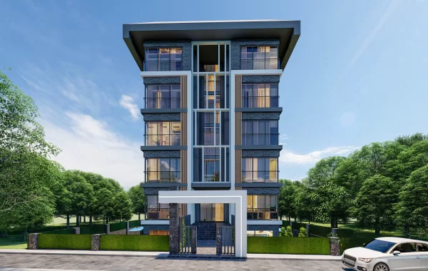 Hochwertiger Komplex mit Luxusapartments in Strandnähe in Alanya
