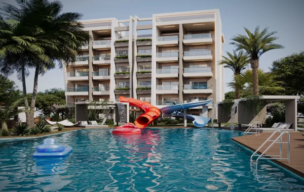 Herrlicher Komplex mit einfachem Zugang zum Flughafen in Antalya