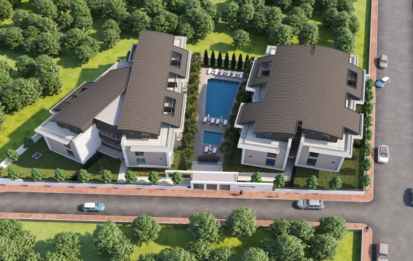 Stylish Apartments for sale with Luxury Touches in a Low-Rise Complex in Lara, Antalya