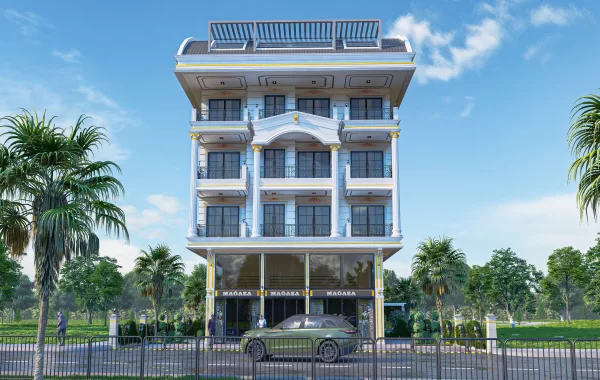Ein feiner und kompakter Komplex wird Ihnen in Demirtas/Alanya angeboten!