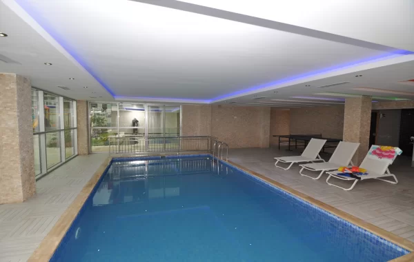 Eine angenehme Wohnung mit traumhaften Meerblick in Alanya/Kestel!