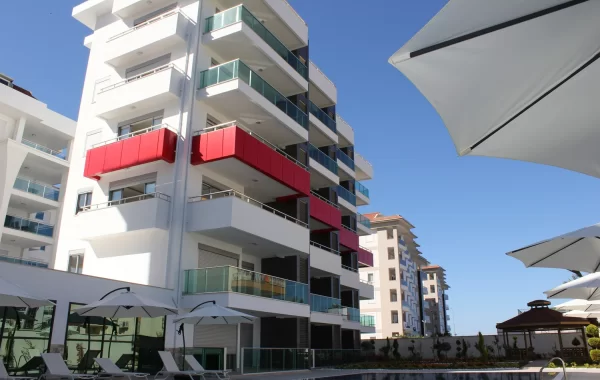 Eine angenehme Wohnung mit traumhaften Meerblick in Alanya/Kestel!