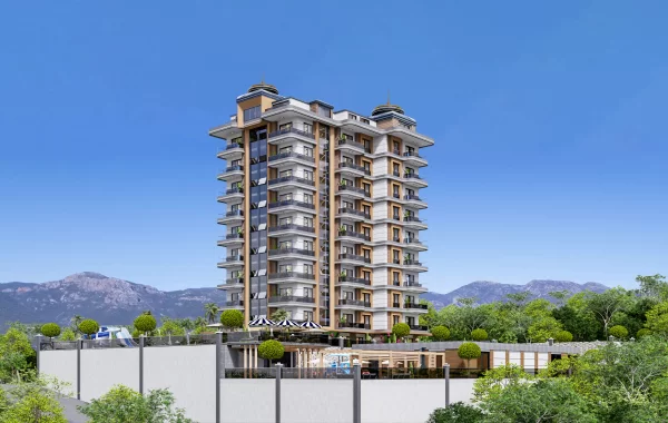Erstklassige Apartments in Alanya/Kestel mit fantastischem Blick auf das blaue Mittelmeer