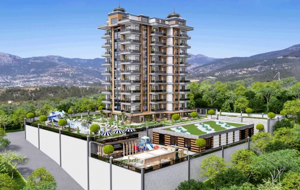 Erstklassige Apartments in Alanya/Kestel mit fantastischem Blick auf das blaue Mittelmeer