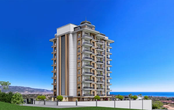 Erstklassige Apartments in Alanya/Kestel mit fantastischem Blick auf das blaue Mittelmeer