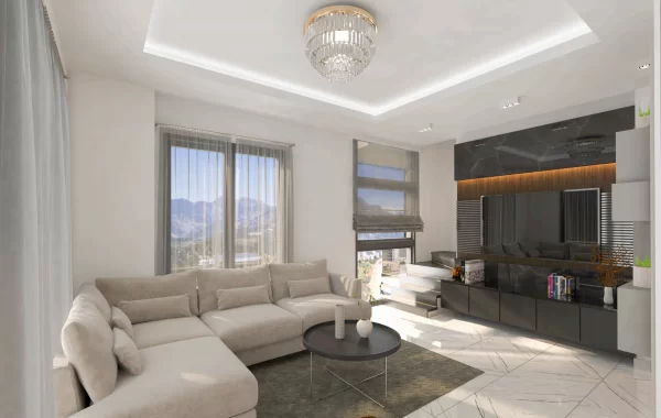 Erstklassige Apartments in Alanya/Kestel mit fantastischem Blick auf das blaue Mittelmeer