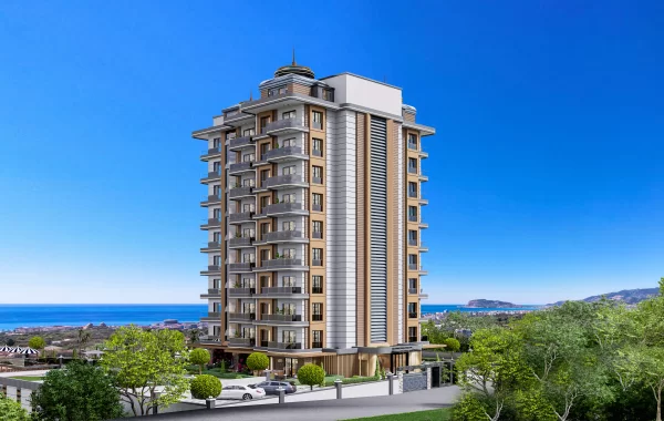 Erstklassige Apartments in Alanya/Kestel mit fantastischem Blick auf das blaue Mittelmeer