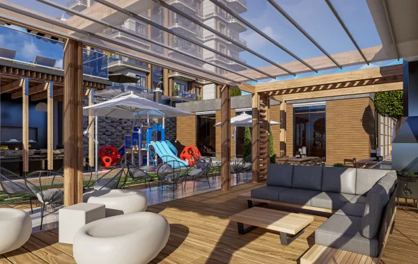 Erstklassige Apartments in Alanya/Kestel mit fantastischem Blick auf das blaue Mittelmeer