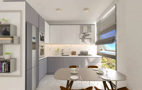 Prime Apartments in Alanya/Kestel with fantastic views of the blue mediterranean sea