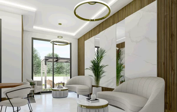 Wohnkomplex in fußläufiger Entfernung zum Strand in Alanya/Avsallar