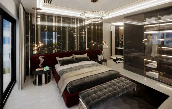 Ultra luxurious Villas are available in the popular location of Alanya