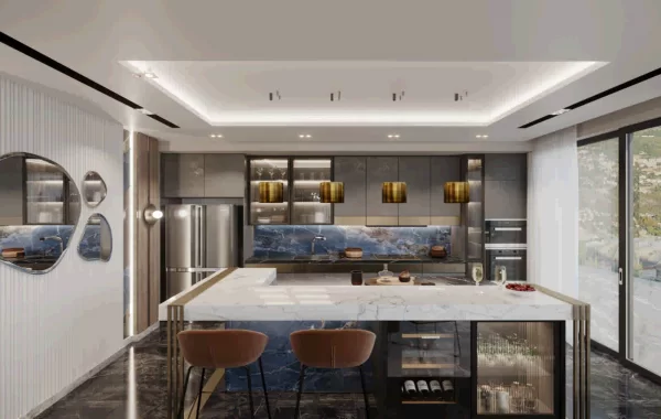 Ultra luxurious Villas are available in the popular location of Alanya