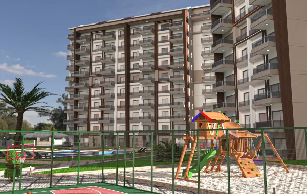 In Alanya-Gazipasa wird bald ein neuer Wohnkomplex fertiggestellt