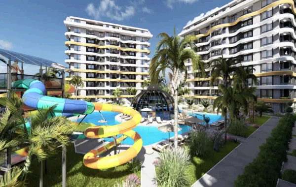 Luxury Apartments in Okurcalar with transfer to private beach