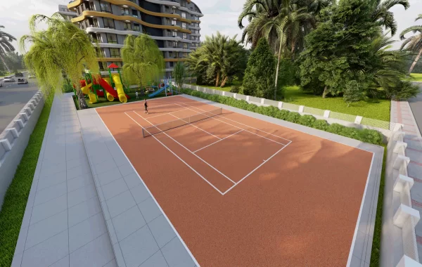 Luxury Apartments in Okurcalar with transfer to private beach