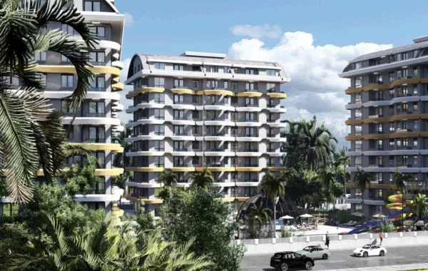 Luxury Apartments in Okurcalar with transfer to private beach
