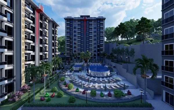 Modern Apartments in Okurcalar, under Construction!