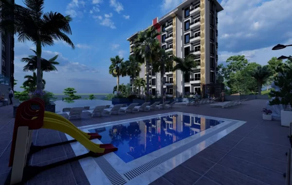 Modern Apartments in Okurcalar, under Construction!