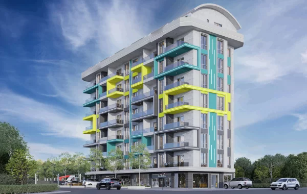 Schicke Apartments werden Ihnen in Alanya Payallar angeboten