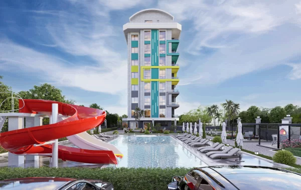 Schicke Apartments werden Ihnen in Alanya Payallar angeboten