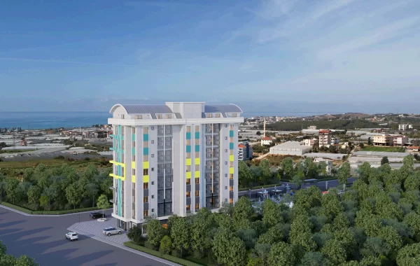 Schicke Apartments werden Ihnen in Alanya Payallar angeboten