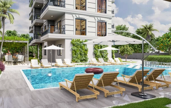 Schicke, hochmoderne Apartments in Alanya, Oba!