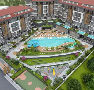 Dreamlike penthouses and duplex apartments in the immediate vicinity of the beach in Alanya