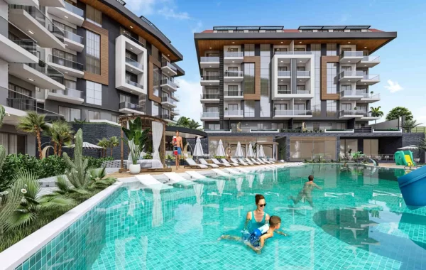 Traumhafte Penthäuser und Duplex Apartments in unmittelbarer Strandnähe in Alanya
