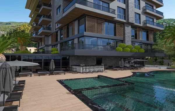 Luxuriöse Apartments im Zentrum von Alanya, sind im Bau für ein komfortables Leben