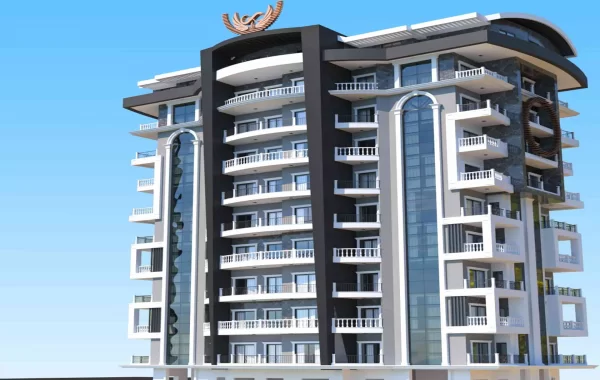 Neues Projekt mit toller Aussicht verspricht ein komfortables Leben im Zentrum von Alanya