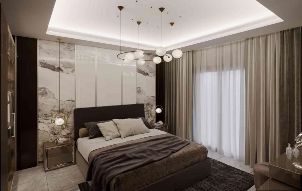 Nytt modernt bostadskomplex för ett lugnt och trivsamt liv i Alanya, Gazipasa