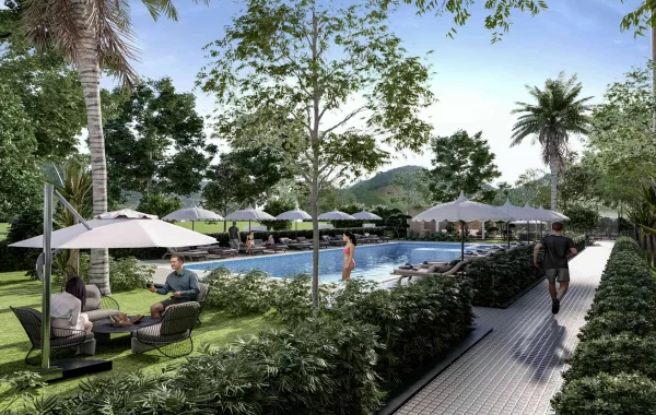 Nytt modernt bostadskomplex för ett lugnt och trivsamt liv i Alanya, Gazipasa