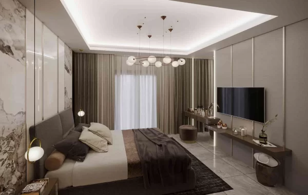 Nytt modernt bostadskomplex för ett lugnt och trivsamt liv i Alanya, Gazipasa