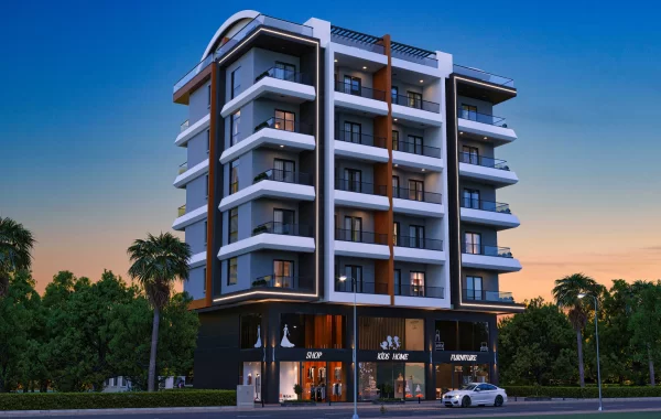 Wohnungen zu Verkaufen in einem modernen und exklusiven Projekt im größten Stadtteil von Alanya
