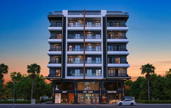 Wohnungen zu Verkaufen in einem modernen und exklusiven Projekt im größten Stadtteil von Alanya
