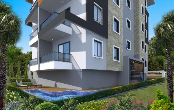 Attraktives Neubauprojekt in atmosphärischer Lage in Alanya