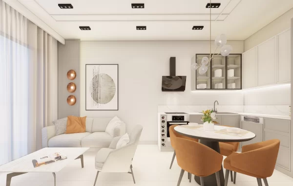 Luxusprojekt mit schönen Apartments, wird bald im gut entwickelten Viertel in Alanya fertiggestellt