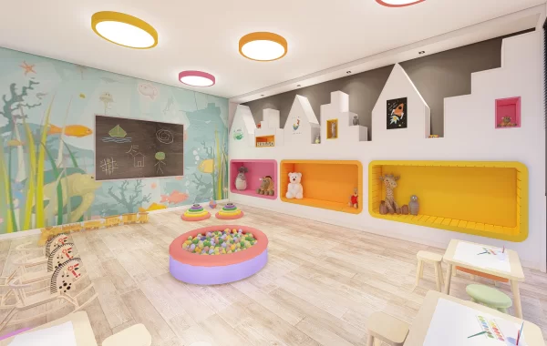 Luxusprojekt mit schönen Apartments, wird bald im gut entwickelten Viertel in Alanya fertiggestellt