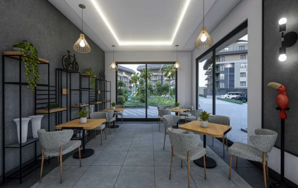 A luxury real estate in the popular city of Oba, Alanya