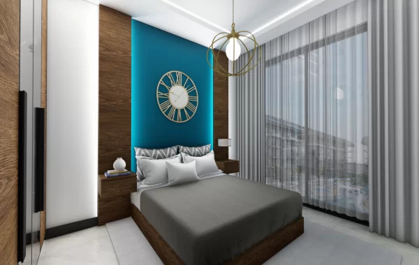 A luxury real estate in the popular city of Oba, Alanya