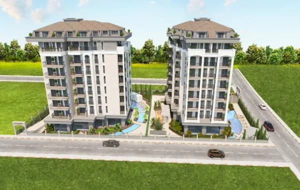 Wohnkomplex im Resort-Stil direkt im Herzen der Stadt