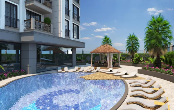 Wohnkomplex im Resort-Stil direkt im Herzen der Stadt