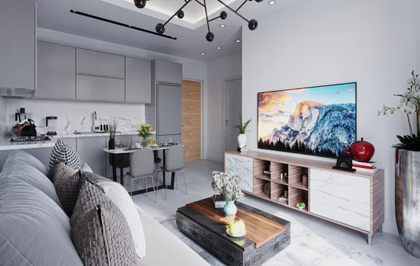 Fantastiska lägenheter till salu i ett av de mest populära områdena i Alanya, med gott om facilitete