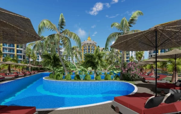 Das größte Residenz-, Hotel- und Unterhaltungskonzept der Türkei in schönster Lage