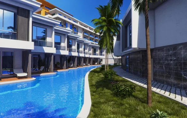 Ett av de största bostads- hotell och aktivitets konceptprojekten i Turkiet, med det vackraste läget