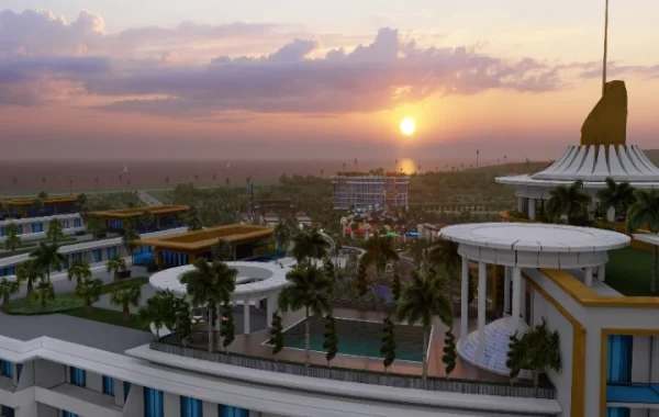 Ett av de största bostads- hotell och aktivitets konceptprojekten i Turkiet, med det vackraste läget