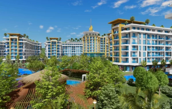 Ett av de största bostads- hotell och aktivitets konceptprojekten i Turkiet, med det vackraste läget