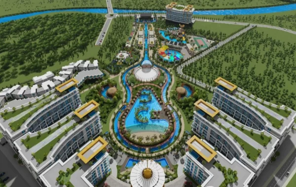 Ett av de största bostads- hotell och aktivitets konceptprojekten i Turkiet, med det vackraste läget