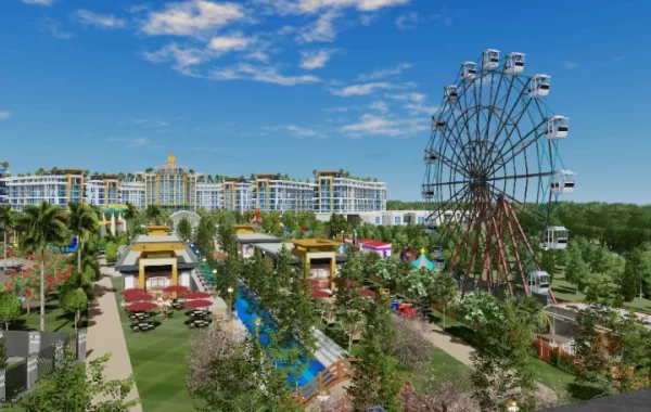 Ett av de största bostads- hotell och aktivitets konceptprojekten i Turkiet, med det vackraste läget